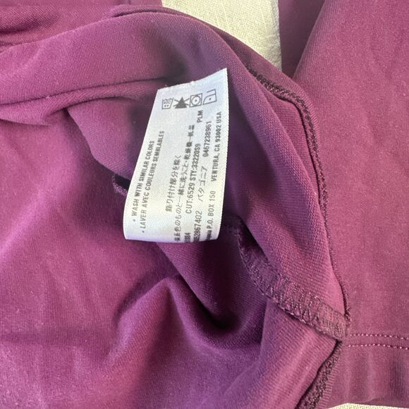 Patagonia Morning Glory Wrap Athletic Hoodie in Purple Women’s Size‎ Large - Picture 10 of 10
